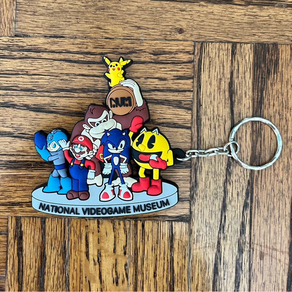 National Videogame Museum Keychain